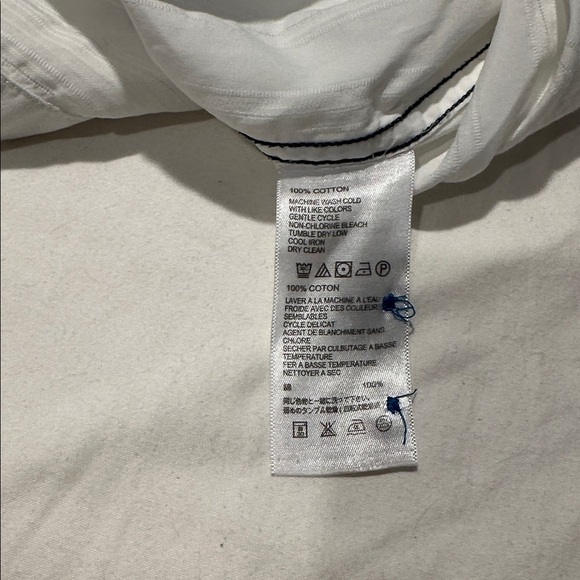 Tommy Bahama Men’s XL White Island Modern Fit Short Sleeve Button-Down Shirt - Picture 4 of 7